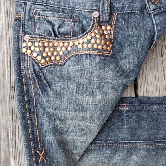 Antik Mens Jeans Lots of Studs EUC - Picture 6 of 7